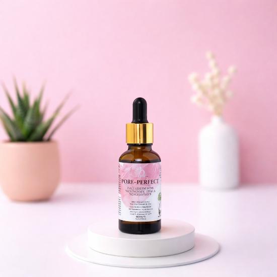 pore perfect face serum, reduces pores, niacinamide, clear skin, lightweight, water-based serum, blemishes, natural actives, bright skin, niacinamide face serum, serum for oily skin, face serum for clear skin, face serum, serum for large pores, blemish control serum, anti-acne face serum, pore minimizing serum, oil control serum, face serum for radiant skin, anti-aging serum, anti-aging