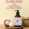 garlic, hair mask, onion, conditioner, hair mask & conditioner, hair breakage, split ends, strong & shiny hair, onion garlic hair conditioner, onion garlic hair mask, 2-in-1 hair mask and conditioner, anti-hair fall conditioner, deep conditioning mask, natural hair repair, hair growth treatment, conditioner for weak hair, frizz control conditioner, moisturizing hair mask, herbal hair care