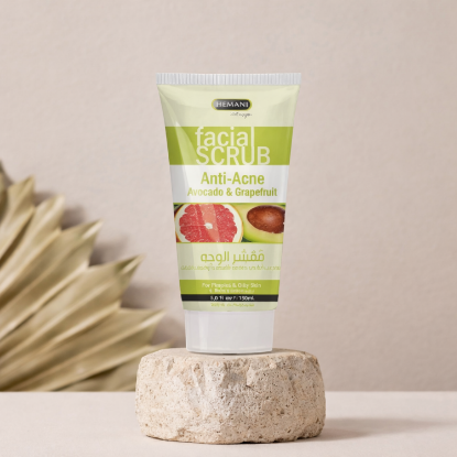 herbal scrub, avocado scrub, grapefruit scrub, natural exfoliating scrub, herbal face scrub, glowing skin scrub, deep pore cleanser, anti-blemish scrub, exfoliating scrub, glowing skin, deep cleansing scrub, natural exfoliator, avocado and grapefruit face scrub, radiant skin, scrub, best face scrub, best scrub