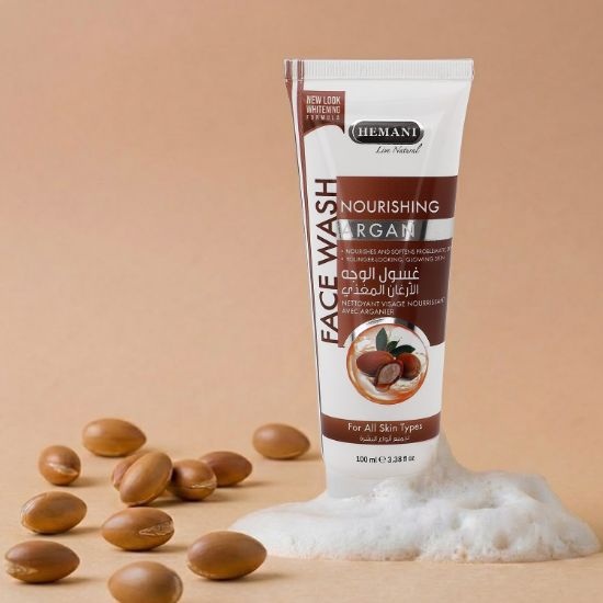 argan, face wash, argan facewash, moisturizing, soft & smooth, smooth skin texture, repair skin, damage skin, nourish, dry skin, herbal facewash, daily hydrating face wash with argan extract, argan facewash for dry and dull skin