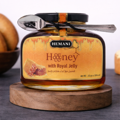 honey with royal jelly, natural honey with royal jelly, honey jar, honey, pure honey, immunity boosting honey, energy boosting honey, organic honey, herbal honey, organic honey with royal jelly, nutrient-rich honey, honey for health and wellness, natural sweetener with royal jelly