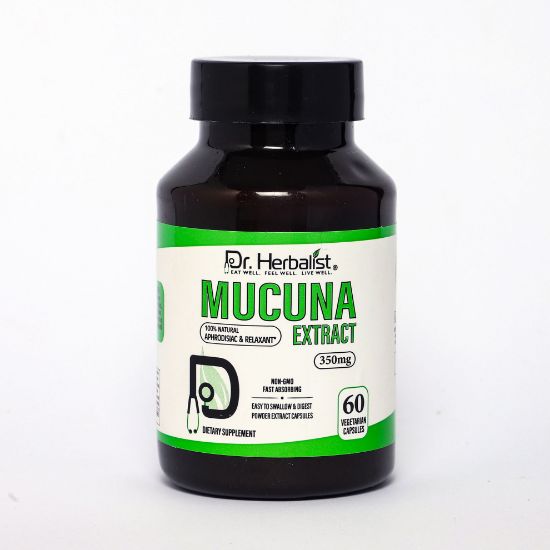 Dr. Herbalist Mucuna Extract Capsules 550mg